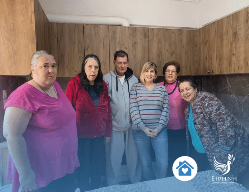 Πλήρης ανακαίνιση κουζίνας σε Προστατευμένο Διαμέρισμα της Ε.Κ.Ψ.Π. Σακελλαρόπουλος
